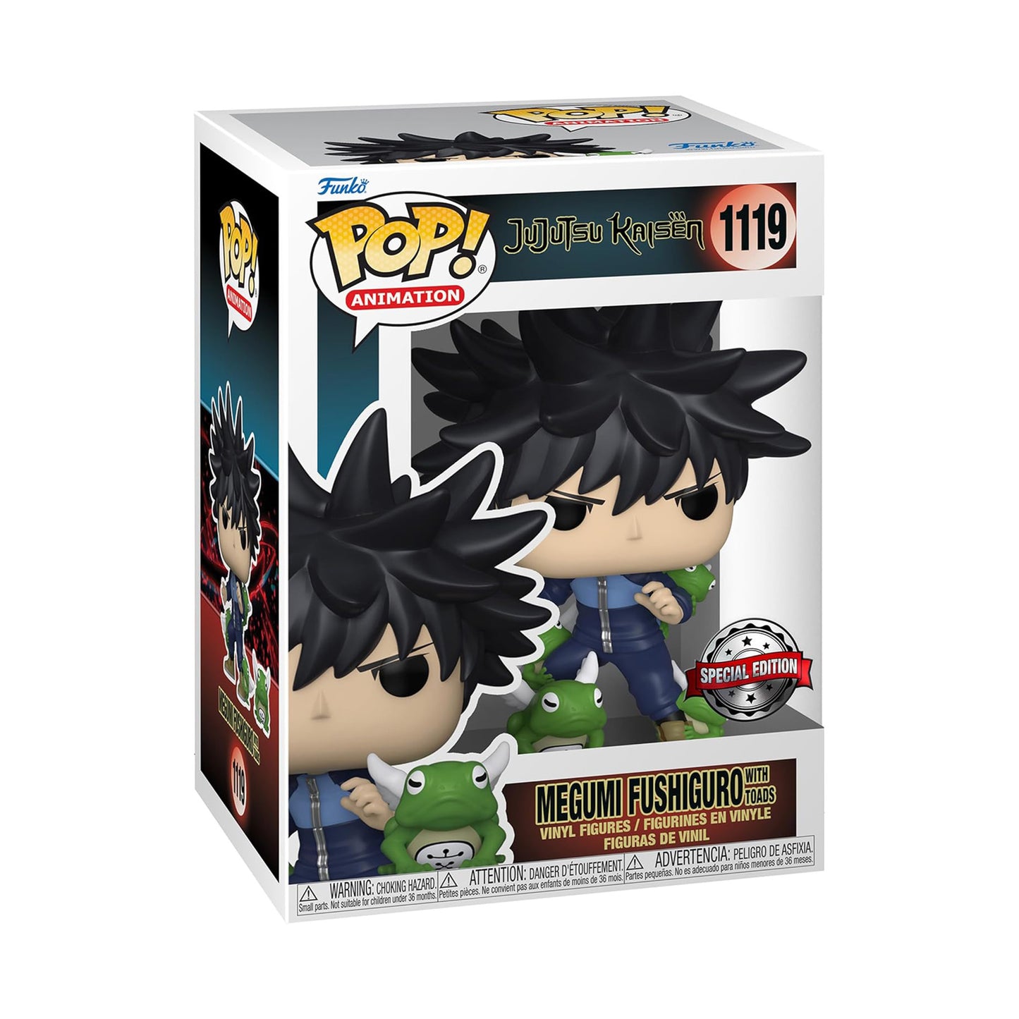 Jujutsu Kaisen - Funko POP! - Megumi Fushiguro with Toads #1119