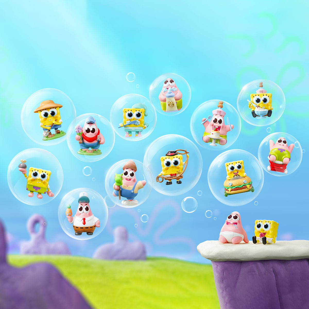 Spongebob – Pop Mart Best Friends Series Figures - Blindbox