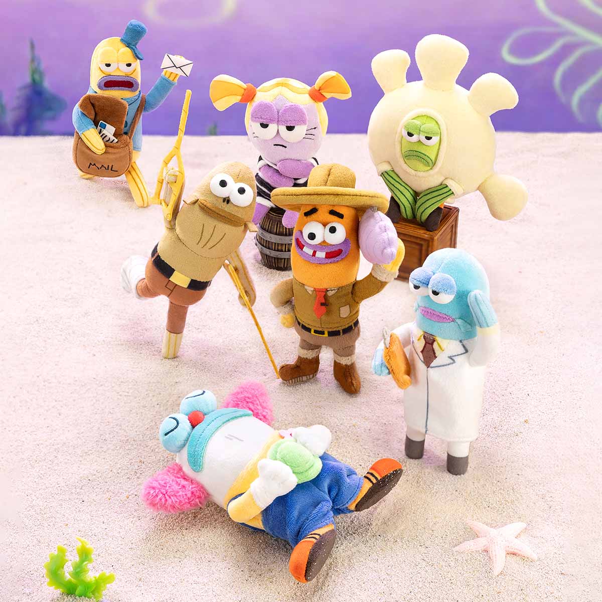 Spongebob – Pop Mart Bikini Bottom Buddies Whimsical Plush Part 2 - Blindbox