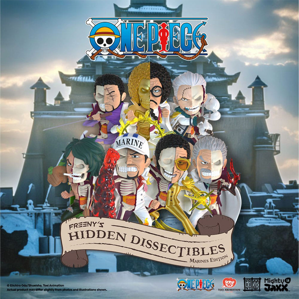One Piece – Freeny's Hidden Dissectibles: Marines Edition - Blindbox