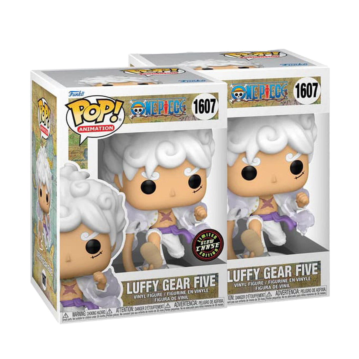 One Piece - Funko POP! - Luffy Gear 5 #1607 CHASE BUNDLE