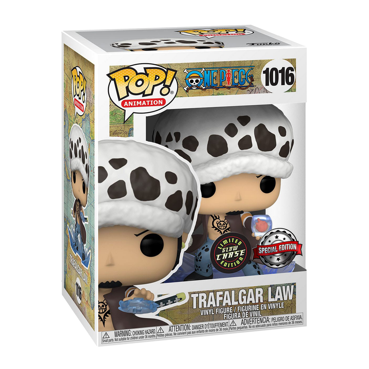 One Piece - Funko POP! - Trafalgar Law #1016 CHASE-Chance