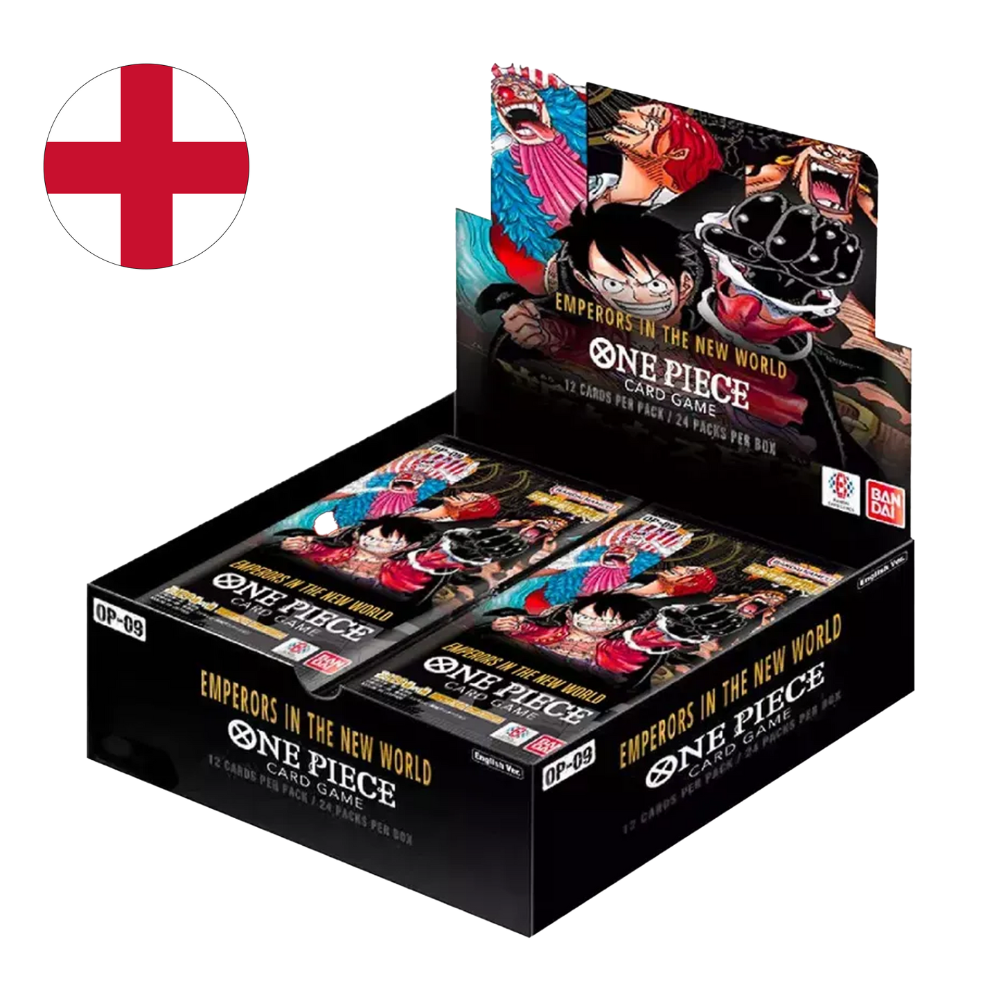 One Piece TCG – OP-09 "Emperors in the New World" (EN) Display