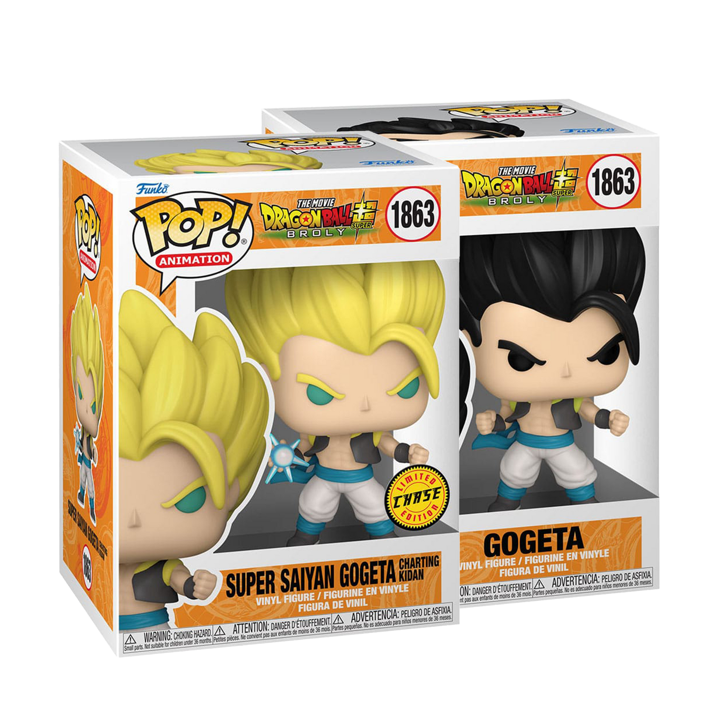 Dragon Ball Super - Funko POP! - Gogeta #1863 CHASE-BUNDLE