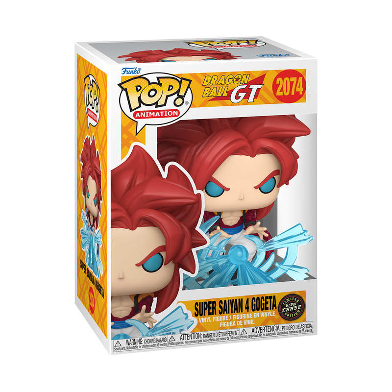 Dragonball GT - Funko POP! - SSJ4 Gogeta #2074 CHASE Bundle