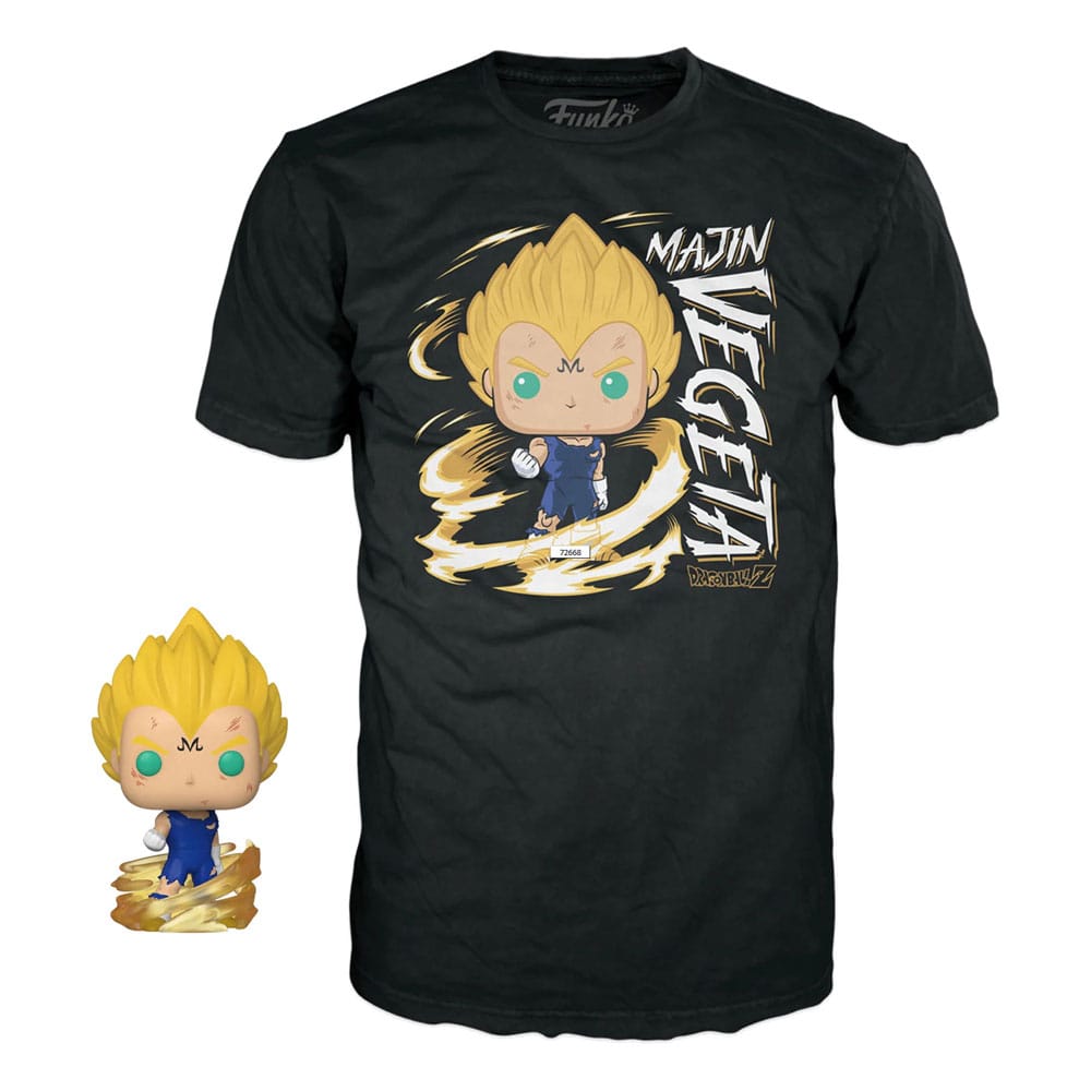 Dragonball Z - Funko POP! & Tee - Majin Vegeta Set #862