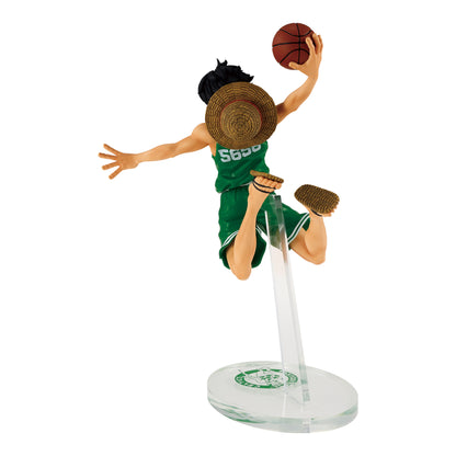 One Piece x NBA – Master Stars Piece – The Monkey D. Luffy Figur [BOSTON CELTICS]