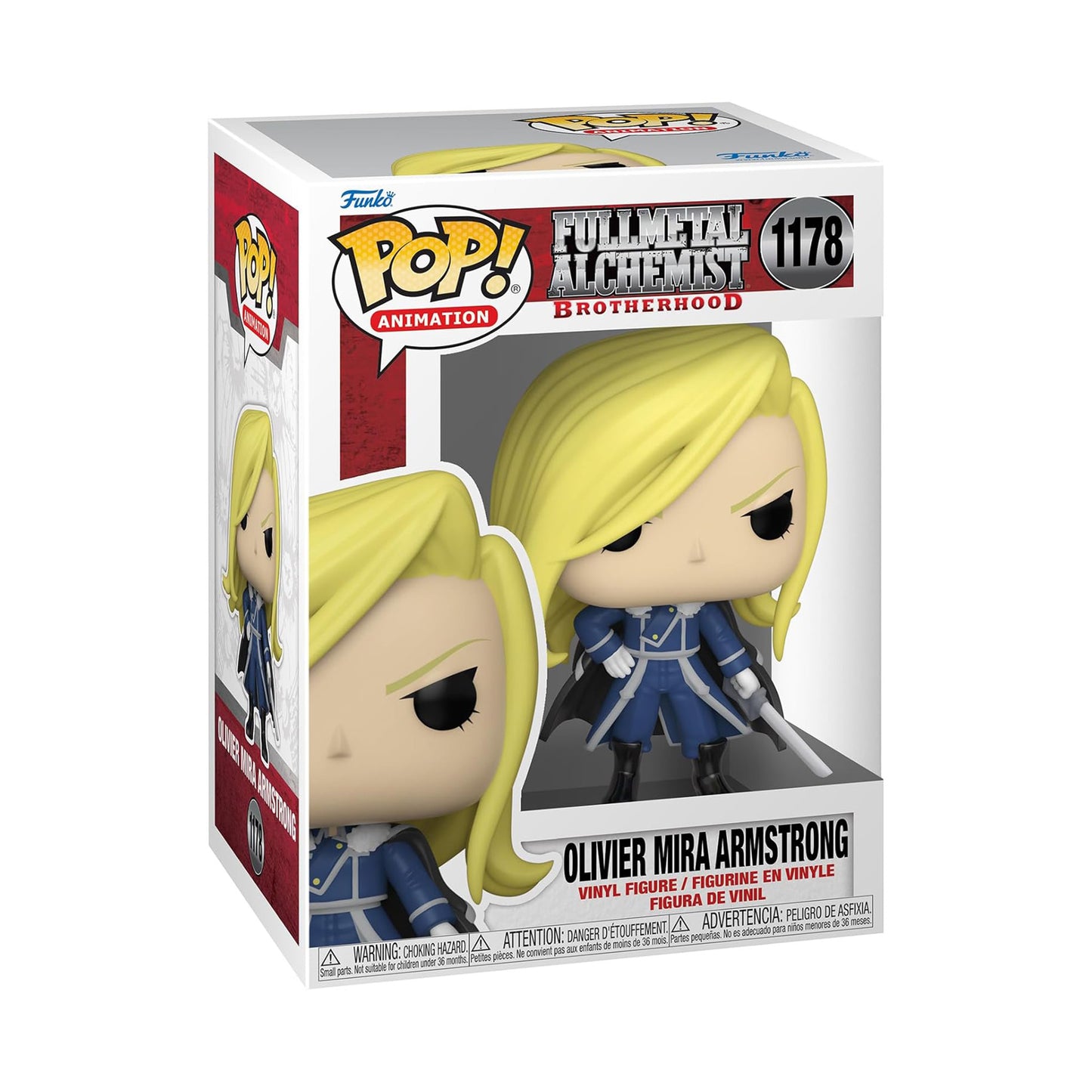 Fullmetal Alchemist - Funko POP! - Olivier Mira Armstrong #1178