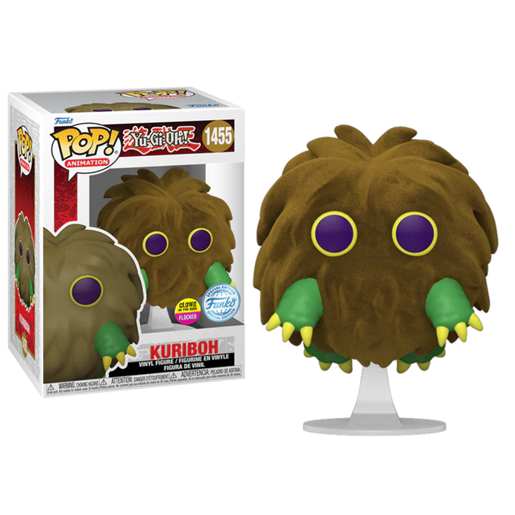 Yu-Gi-Oh! – Funko POP! – Kuriboh #1455 (Flocked Glow-in-the-Dark Edition)