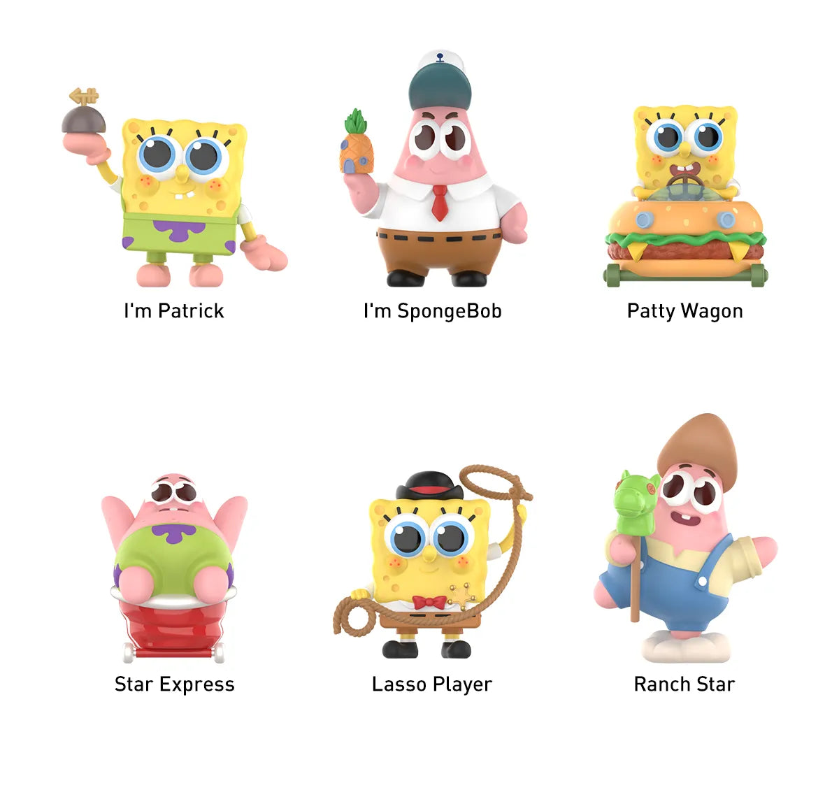 Spongebob – Pop Mart Best Friends Series Figures - Blindbox