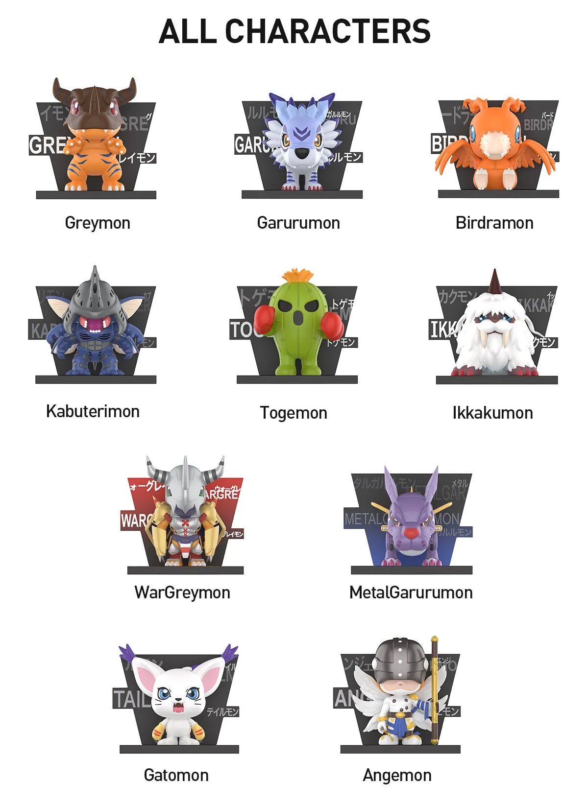 Digimon Adventure – POP MART Fridge Magnet Series – Blindbox