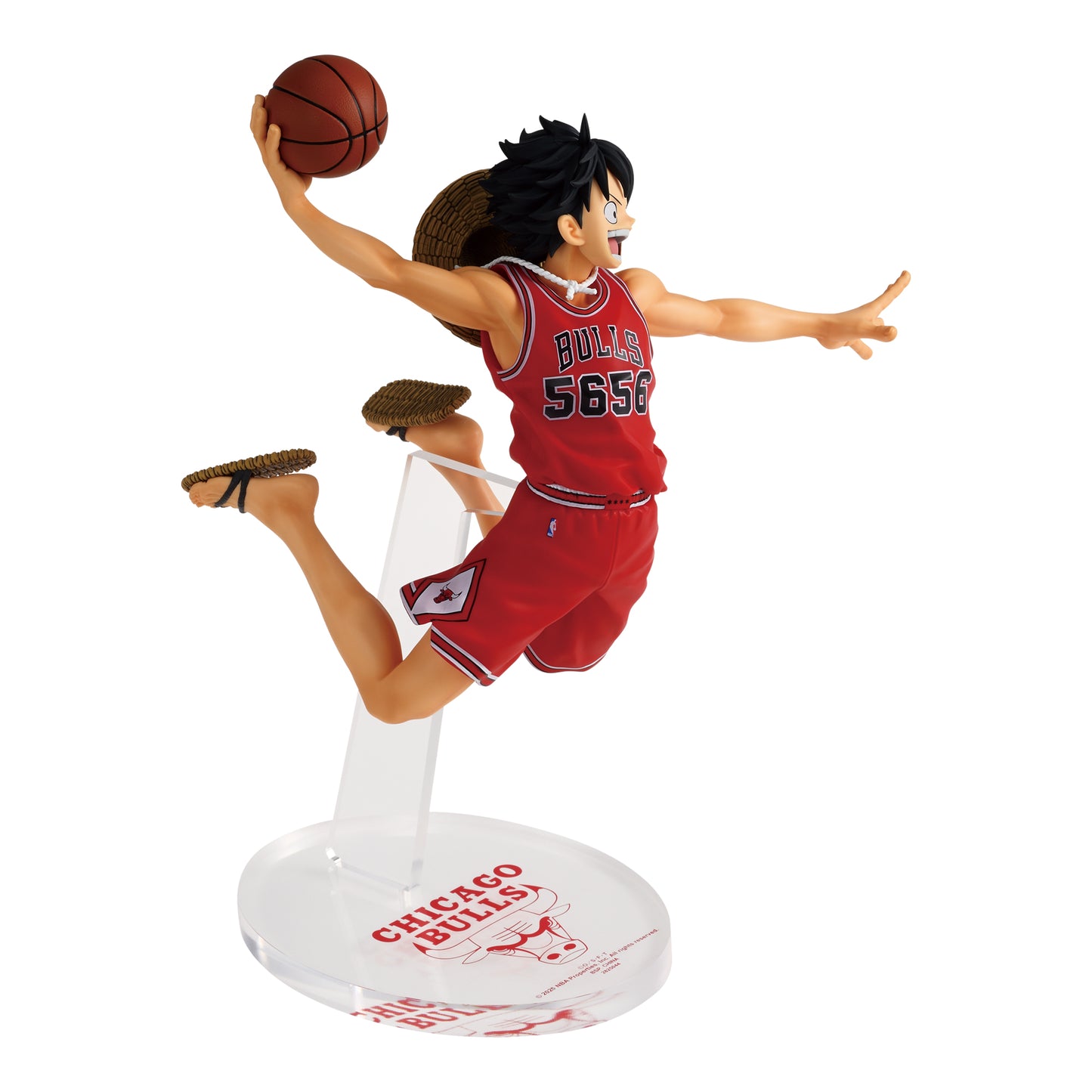 One Piece x NBA – Master Stars Piece – The Monkey D. Luffy Figur [CHICAGO BULLS]