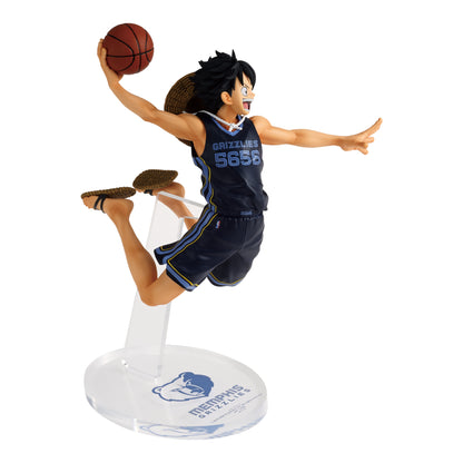 One Piece x NBA – Master Stars Piece – The Monkey D. Luffy Figur [MEMPHIS GRIZZLIES]