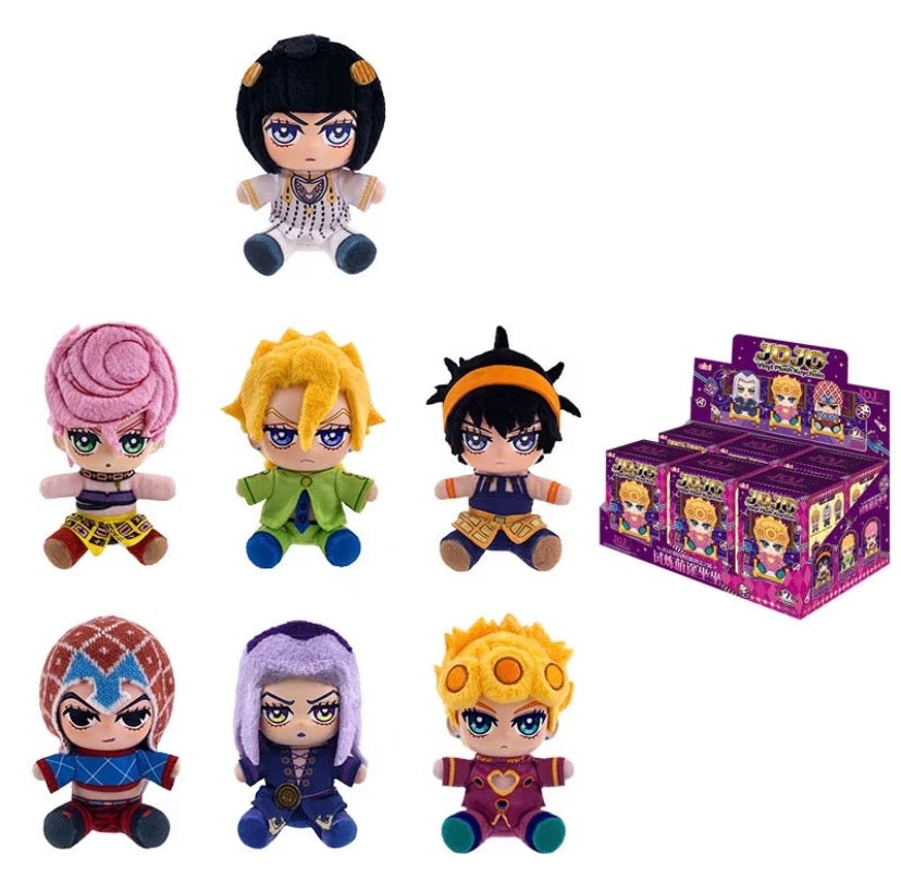 EAKI Golden Wind Sitting Plush – Motive im Überblick mit Display der Blindboxen