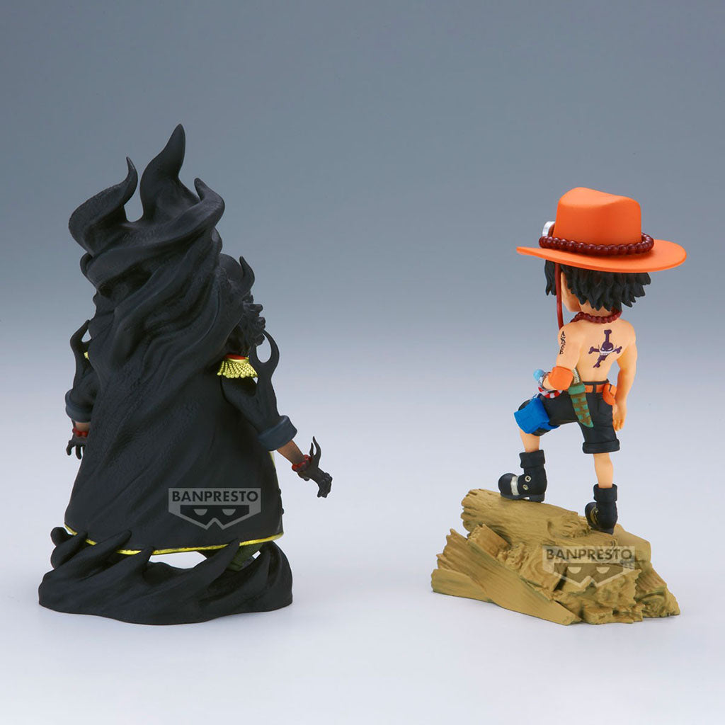 One Piece – WCF Log Stories – Portgas D. Ace vs. Marshall D. Teach Figur