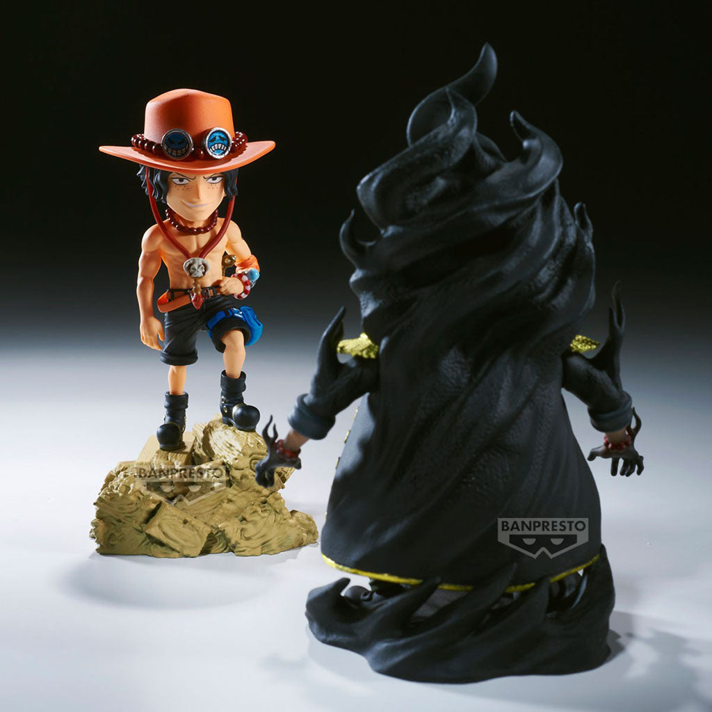 One Piece – WCF Log Stories – Portgas D. Ace vs. Marshall D. Teach Figur