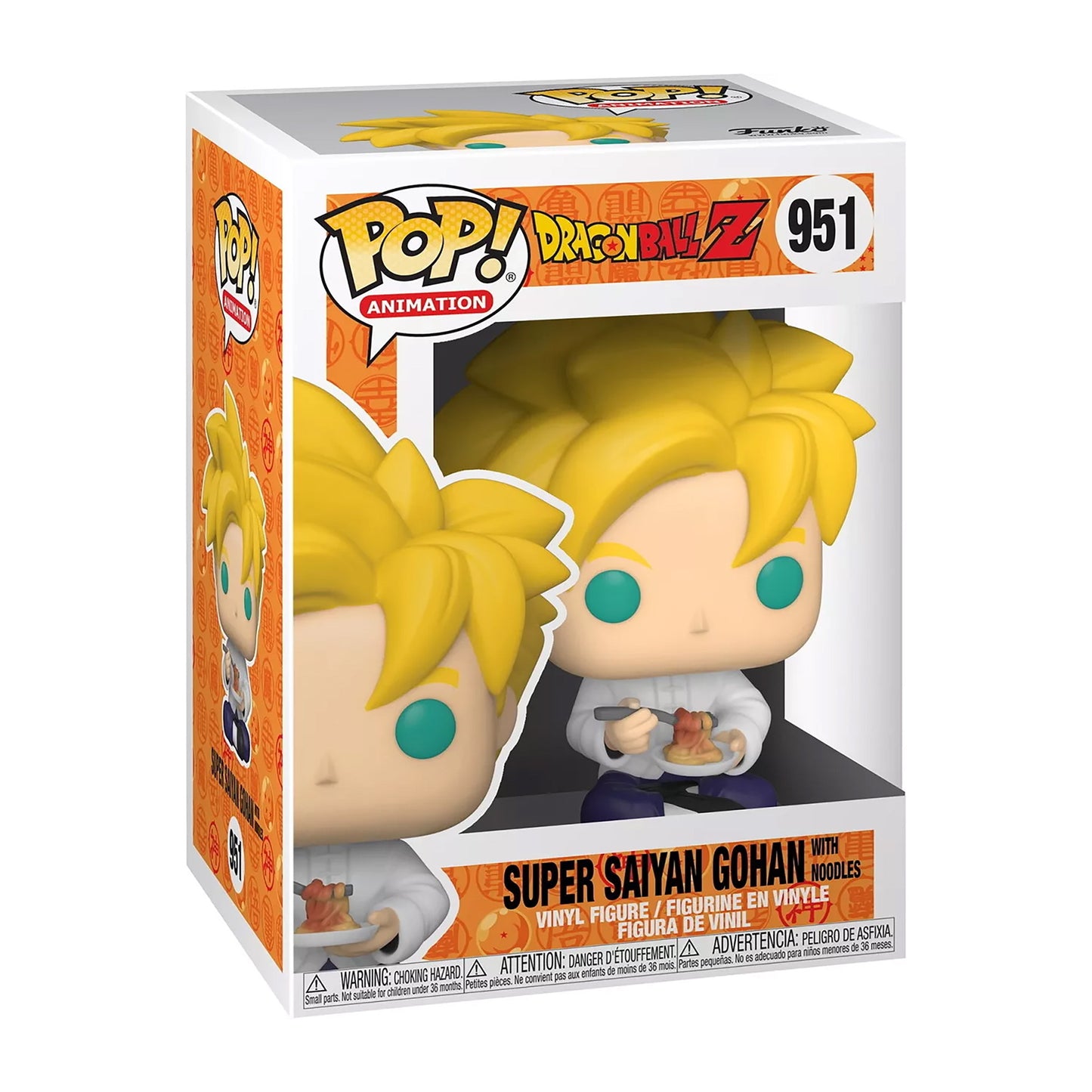 Dragonball Z - Funko POP! - Super Saiyan Gohan with Noodles #951