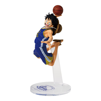 One Piece x NBA – Master Stars Piece – The Monkey D. Luffy Figur [NEW YORK KNICKS]