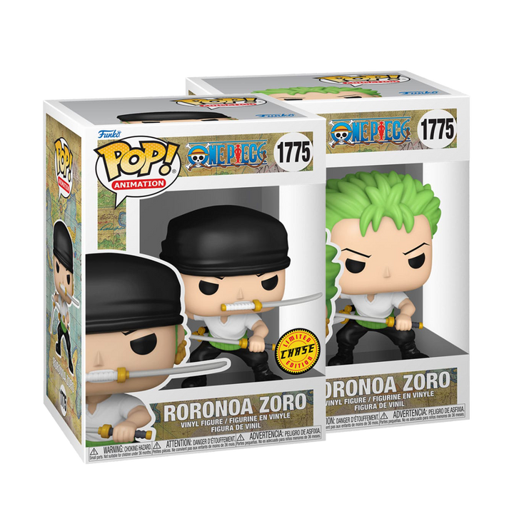 One Piece – Funko POP! – Zoro #1775 Chase Bundle
