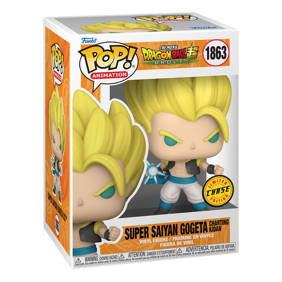 Dragon Ball Super - Funko POP! - Gogeta #1863 CHASE-Chance