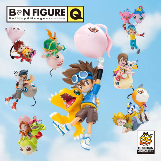 Digimon Adventure – Bandai Namco X BN Figure Q – 25th Anniversary Ver. - Blindbox