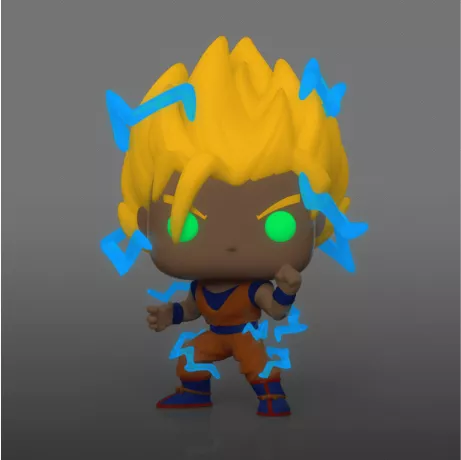 Dragon Ball Z – Funko POP! – Super Saiyajin Goku #865 (Glow-in-the-Dark) CHASE-BUNDLE