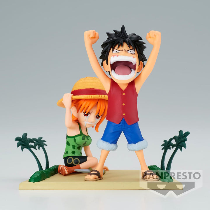 One Piece – WCF Log Stories – Luffy & Nami Figuren-Set