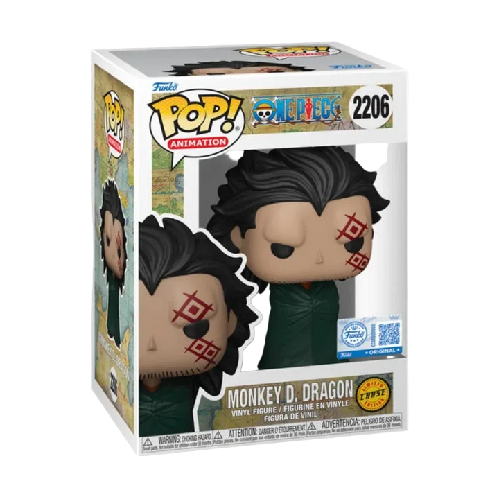 One Piece – Funko POP! – Monkey D. Dragon #2206 Chase Bundle