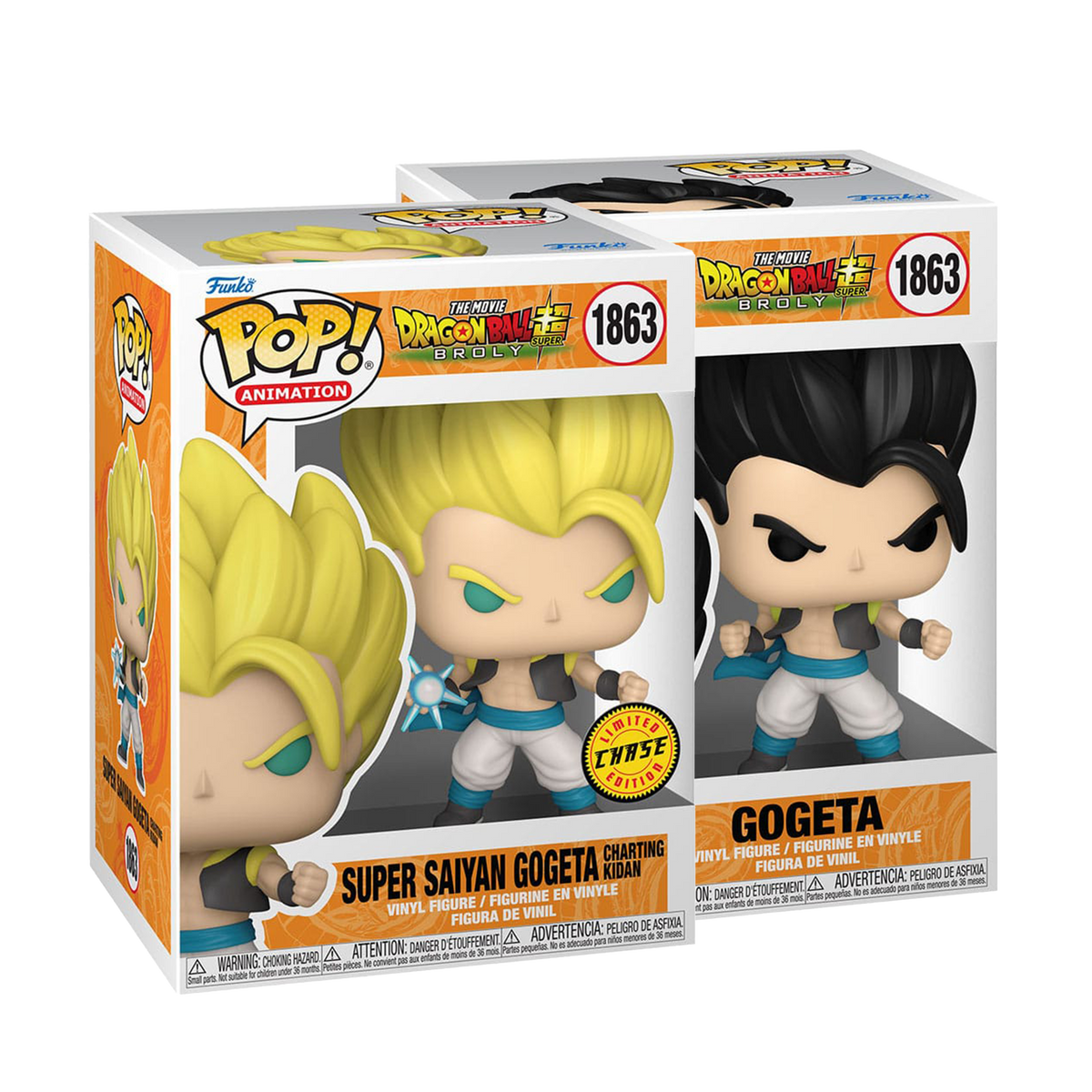 Dragon Ball Super – Funko POP! – Gogeta #1863 Chase Bundle