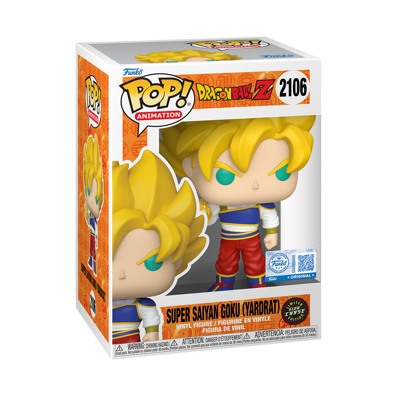 Dragon Ball Z – Funko POP! – Goku Yardrat #2106 Chase Bundle