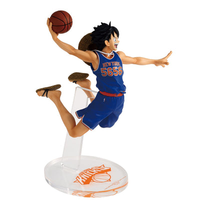 One Piece x NBA – Master Stars Piece – The Monkey D. Luffy Figur [NEW YORK KNICKS]