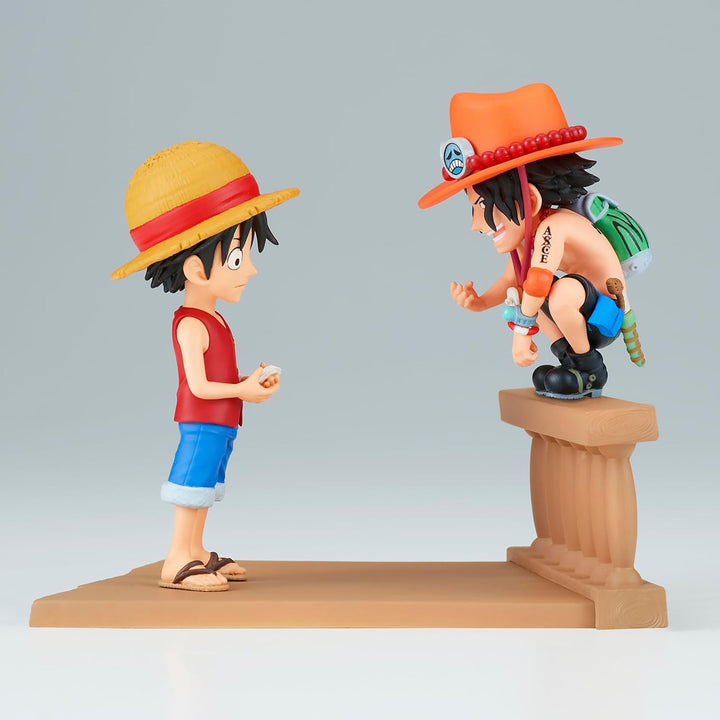 One Piece – WCF Log Stories – Luffy & Ace Figuren-Set