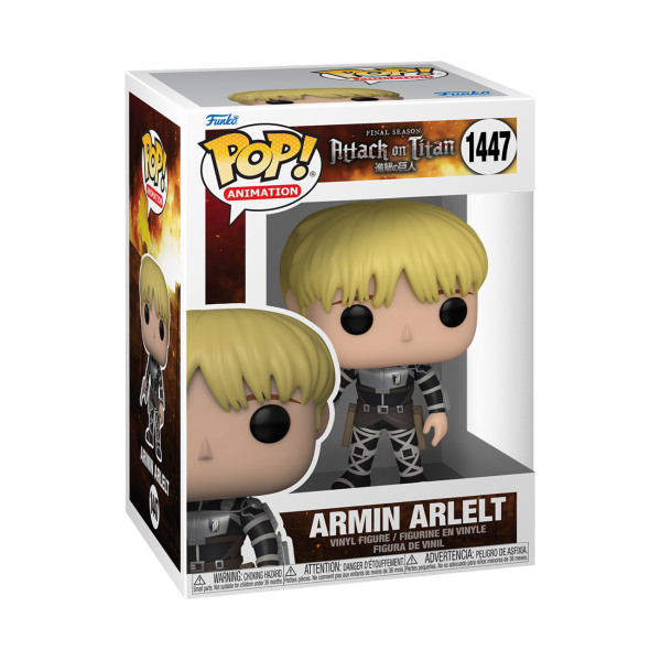 Attack on Titan – Funko POP! – Armin Arlelt #1447 Chase-Chance