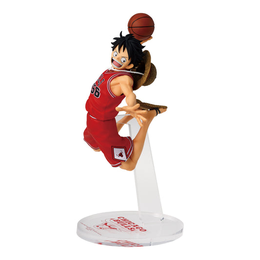 One Piece x NBA – Master Stars Piece – The Monkey D. Luffy Figur [CHICAGO BULLS]