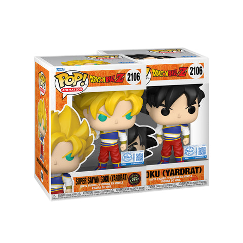 Dragonball Z - Funko POP! - Goku Yardrat #2106 Chase Bundle