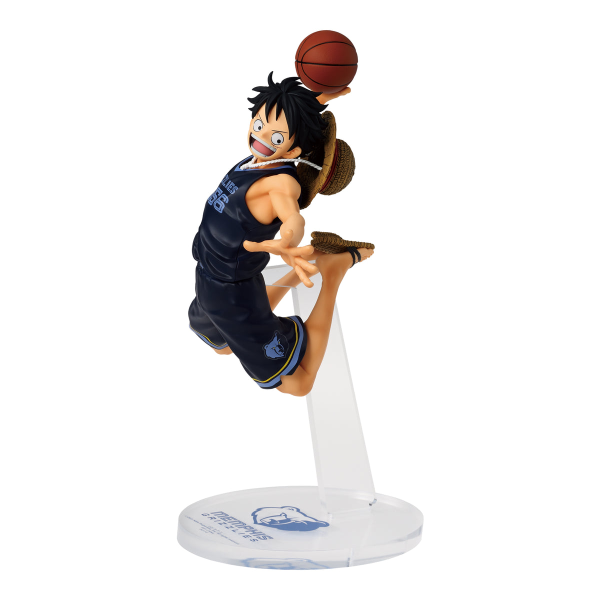 One Piece x NBA – Master Stars Piece – The Monkey D. Luffy Figur [MEMPHIS GRIZZLIES]
