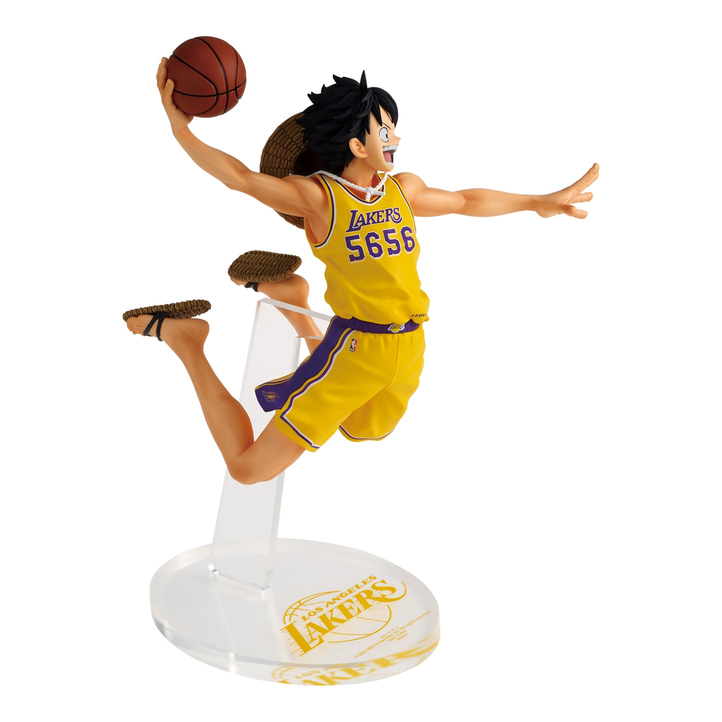 One Piece x NBA – Master Stars Piece – The Monkey D. Luffy Figur [LOS ANGELES LAKERS]