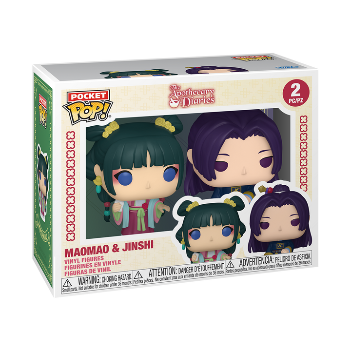 The Apothecary Diaries – Funko POP! Pocket – Maomao & Jinshi 2er-Pack