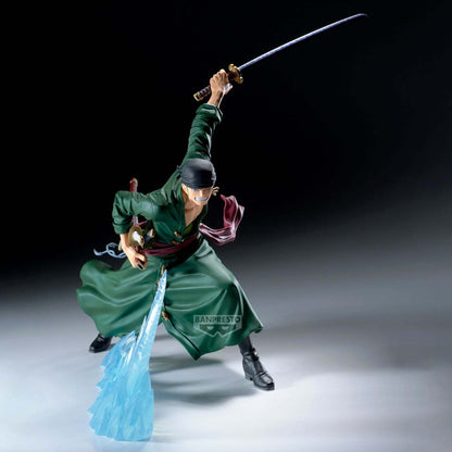 One Piece MAXIMATIC PLUS Roronoa Zoro Figur – dynamische Kampfpose