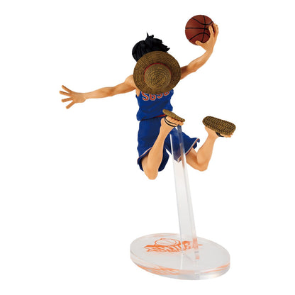 One Piece x NBA – Master Stars Piece – The Monkey D. Luffy Figur [NEW YORK KNICKS]