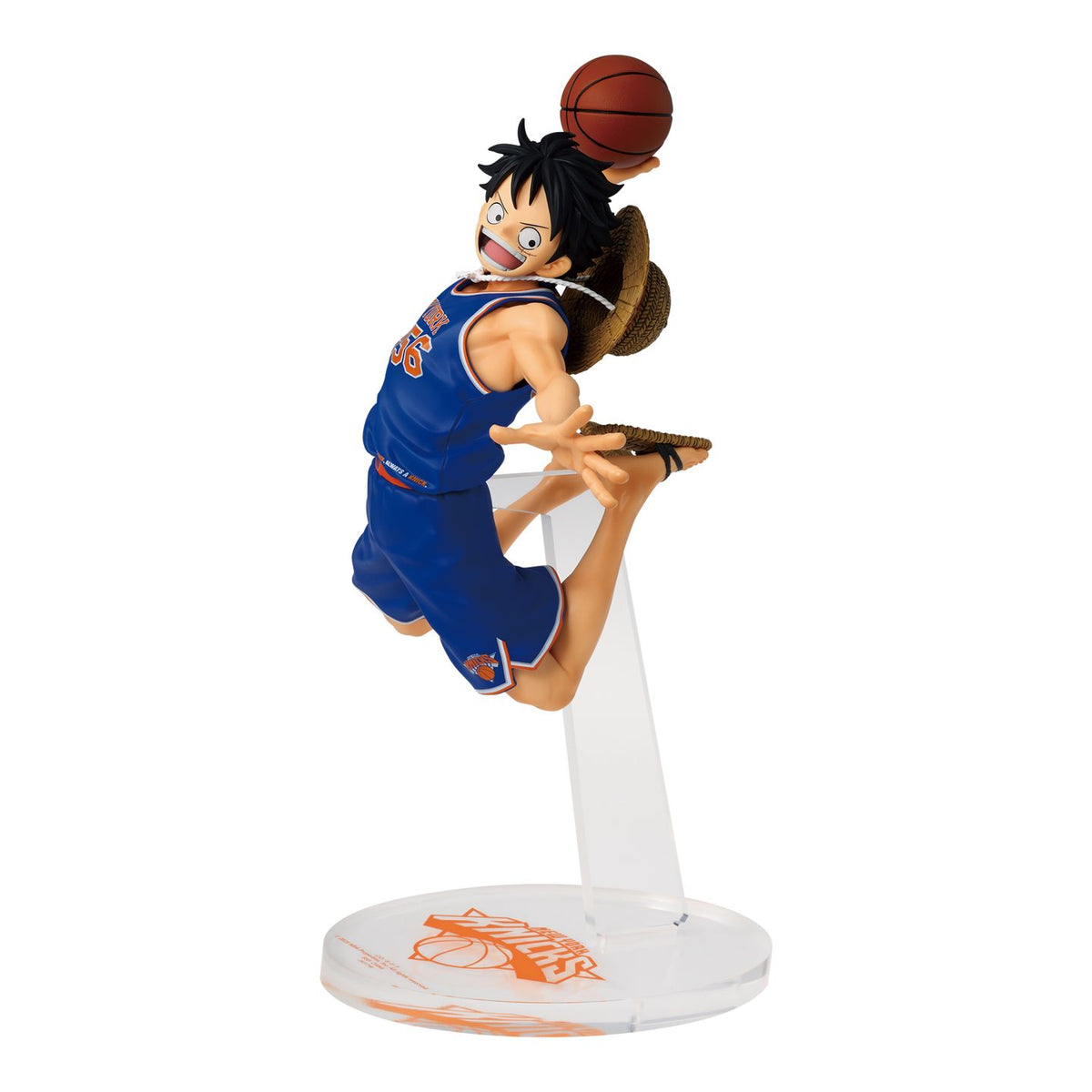 One Piece x NBA – Master Stars Piece – The Monkey D. Luffy Figur [NEW YORK KNICKS]