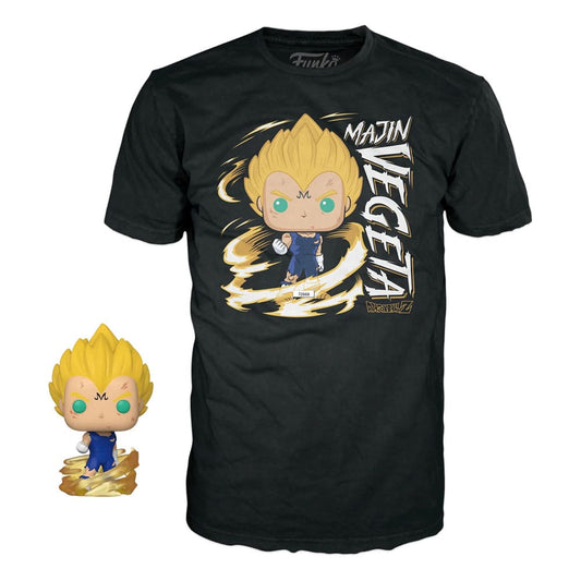 Dragonball Z - Funko POP! & Tee - Majin Vegeta Set #862